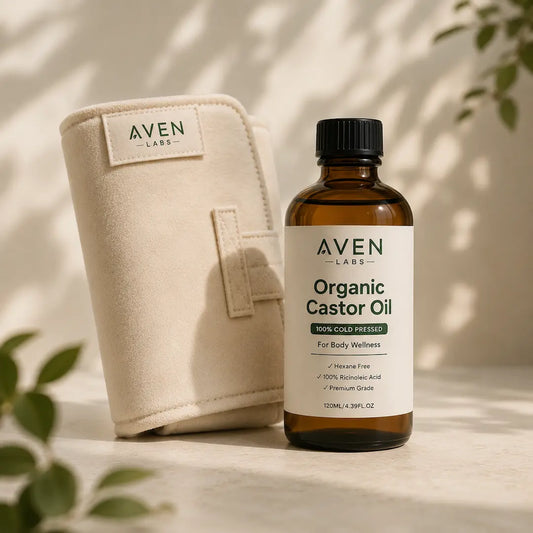 Kit de Aceite de Ricino para la Hinchazón