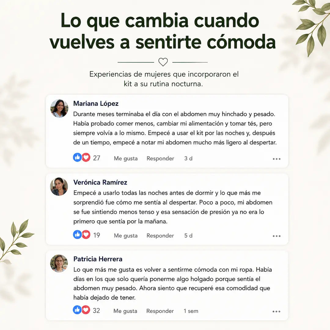 Kit de Aceite de Ricino para la Hinchazón