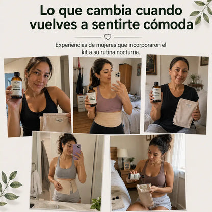 Kit de Aceite de Ricino para la Hinchazón